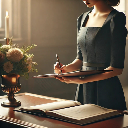 Custom Funeral Guest Book: A Personal and Meaningful Keepsake - The Funeral Program Site