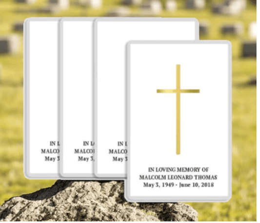 Custom Funeral Prayer Cards: How to Create a Lasting Tribute - The Funeral Program Site