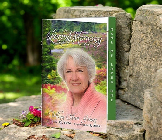 Custom Funeral Program Templates: Designing a Personal Tribute with The Funeral Program Site - The Funeral Program Site