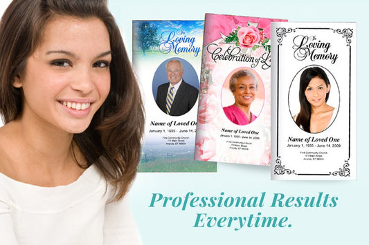 Customizable Funeral Program Layouts: Creating Personalized Tributes with Ease - The Funeral Program Site