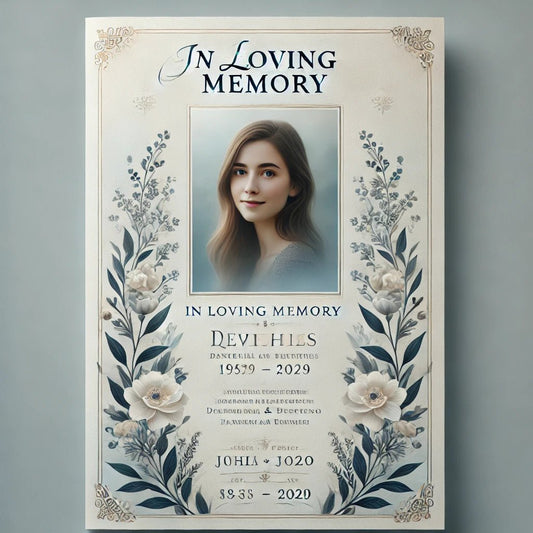 Customizing Funeral Programs: A Heartfelt Tribute to Loved Ones - The Funeral Program Site