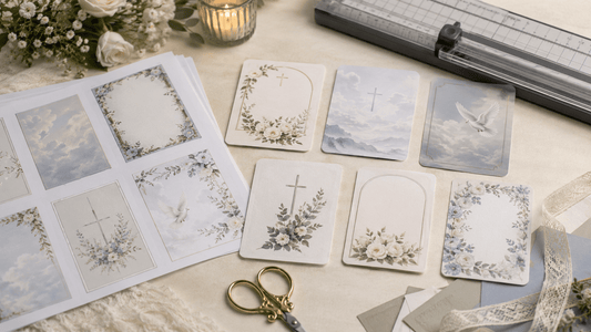 DIY Funeral Prayer Card: How to Create a Personalized Memorial Keepsake - The Funeral Program Site