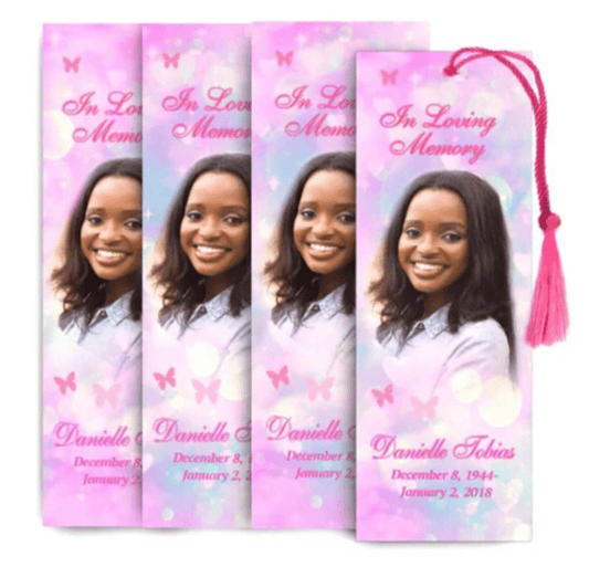 DIY Memorial Bookmarks for Personalized Tributes - The Funeral Program Site