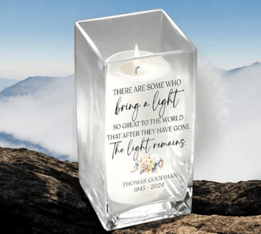 DIY Memorial Candle Ideas to Honor Loved Ones - The Funeral Program Site