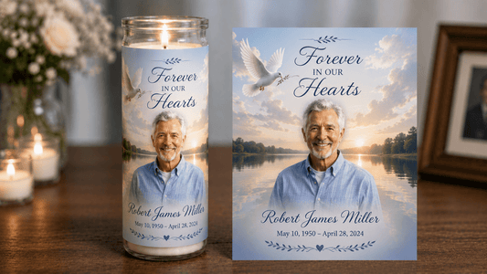 DIY Memorial Candles: How to Create Personalized Remembrance Candles at Home - The Funeral Program Site