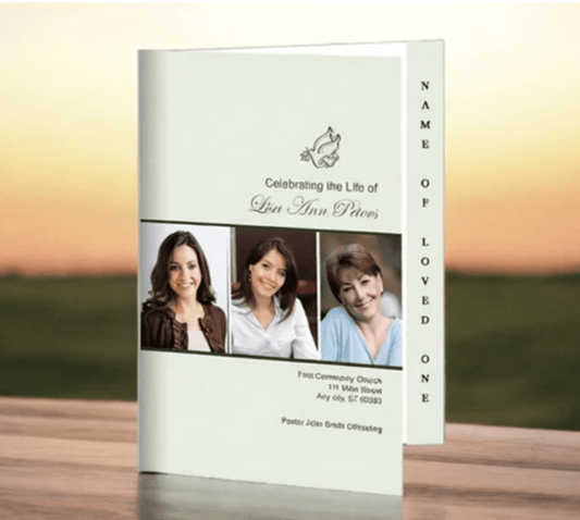 DIY Printable Funeral Program Template - The Funeral Program Site