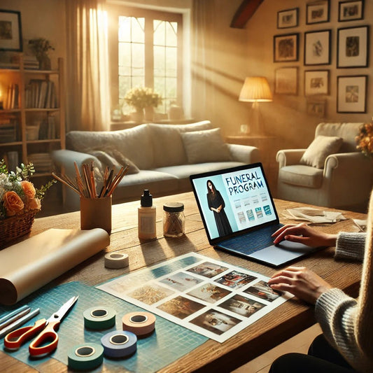 Do It Yourself or DIY Funeral Programs - The Funeral Program Site