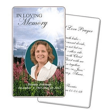 Do You Need Prayer Cards At Non-Religious Funeral Services? - The Funeral Program Site