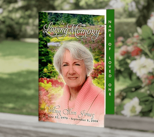 Editable funeral program templates for Word - The Funeral Program Site