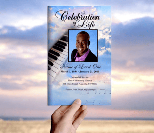 Editable Funeral Program Templates with Immediate Download - The Funeral Program Site