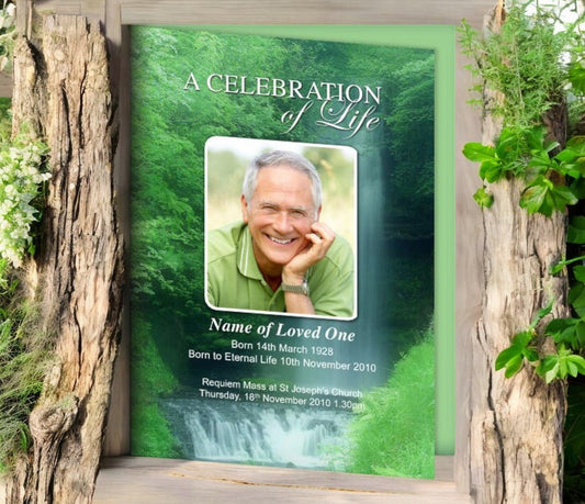 Free Funeral Pamphlet Templates You Can Download Today - The Funeral Program Site