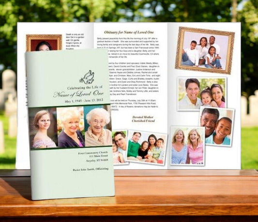 Funeral Brochures by The Funeral Program Site: Elegant Tributes Made Simple - The Funeral Program Site