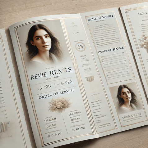 Funeral Bulletin Cover Designs - The Funeral Program Site