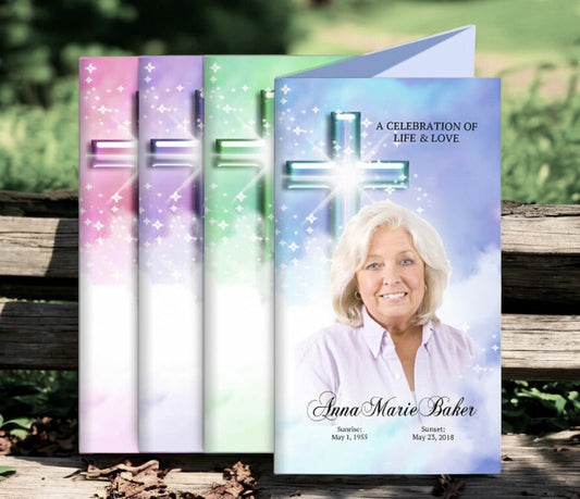 Funeral Bulletin Layouts for a Contemporary Service - The Funeral Program Site