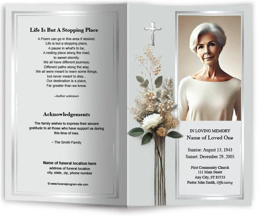 Funeral Bulletin Templates: Creating Meaningful and Organized Services - The Funeral Program Site