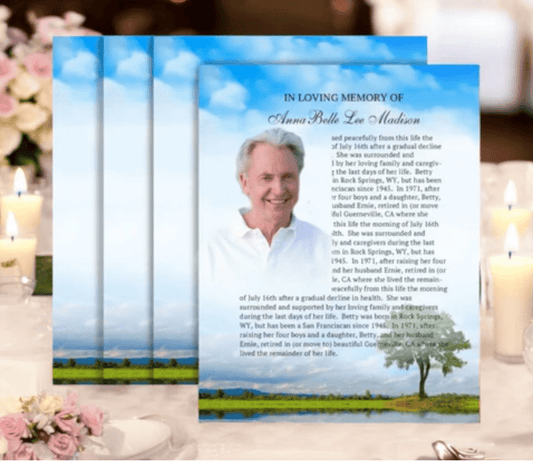 Funeral Flyers vs. Multi-Page Programs: Which is Right for Your Service - The Funeral Program Site