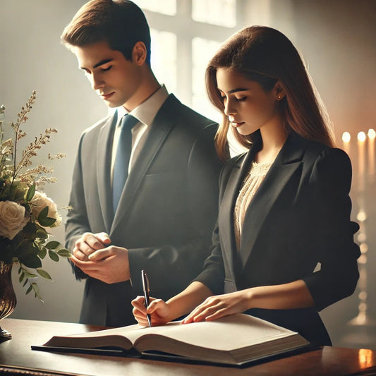 Funeral Guest Book Printable Template: A Simple and Affordable Way to Honor Loved Ones - The Funeral Program Site