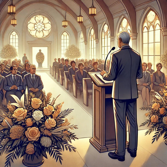 Funeral Officiant Speech Examples: Crafting a Meaningful Eulogy - The Funeral Program Site