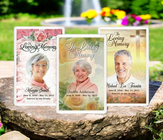 Funeral Prayer Cards: Honoring Memories with the Funeral Program Site - The Funeral Program Site