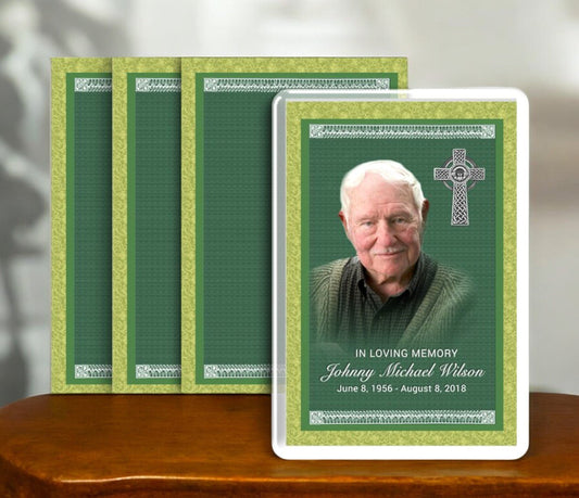 Funeral Prayer Cards Printing with The Funeral Program Site - The Funeral Program Site