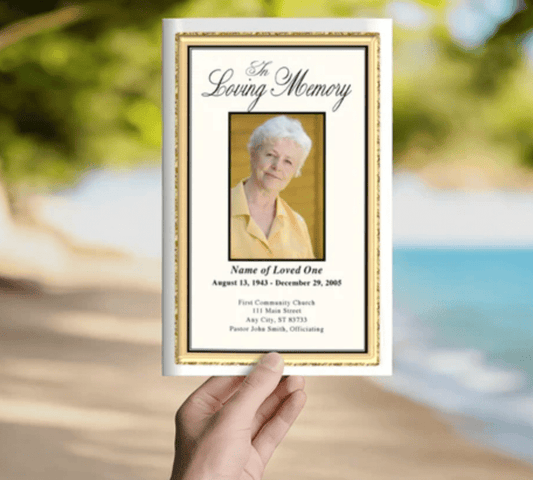 Funeral Program Design Examples: Inspiration for Creating Meaningful Memorials - The Funeral Program Site