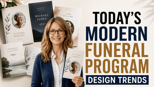 Funeral Program Design: How to Create a Beautiful, Meaningful Tribute - The Funeral Program Site