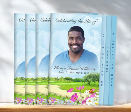 Funeral Program Layout Examples: A Guide to Creating Thoughtful and Organized Memorials - The Funeral Program Site