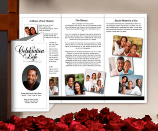 Funeral Program Template Design Ideas: Creating a Beautiful and Personal Tribute - The Funeral Program Site