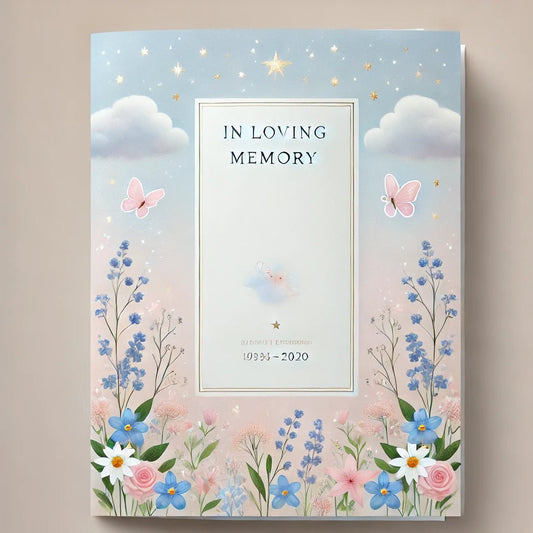 Funeral Program Template for a Child: Creating a Heartfelt and Loving Tribute - The Funeral Program Site