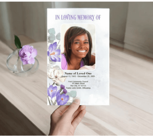 Funeral Program Template for Download: Creating a Personalized Memorial - The Funeral Program Site