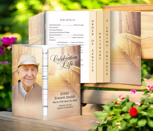 Funeral Program Template for Father: Creating a Meaningful Tribute - The Funeral Program Site