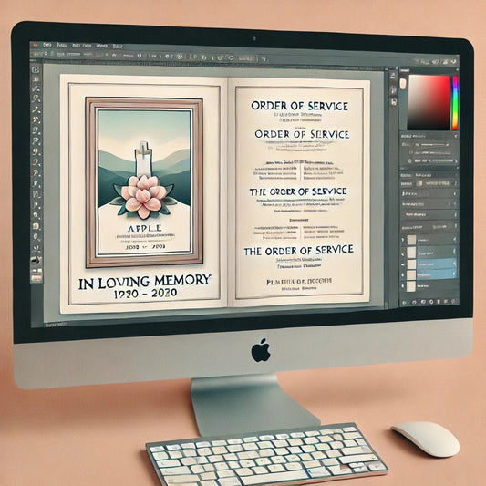 Funeral Program Template for Mac: Creating a Meaningful Tribute with Apple Tools - The Funeral Program Site