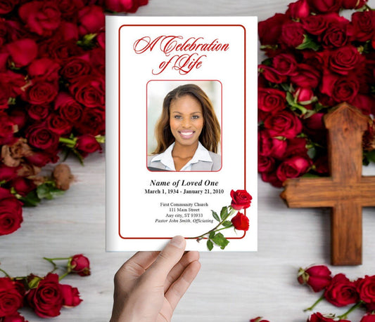 Funeral Program Template for Mother: A Heartfelt Tribute - The Funeral Program Site