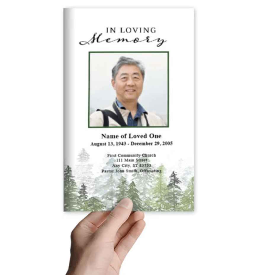 Steps Funeral Program Funeral Program Template for Word: A Step-by-Step Guide – The Funeral ...