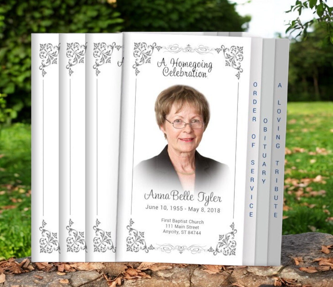 Funeral Program Template in Microsoft Publisher: A Step-by-Step Guide ...