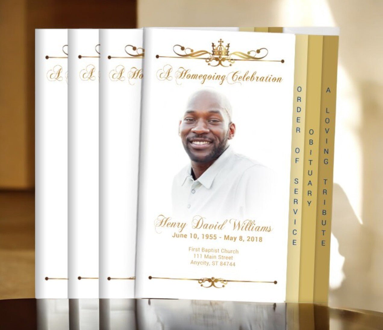 Funeral Program Template Publisher: A Guide to Creating Customized Mem ...