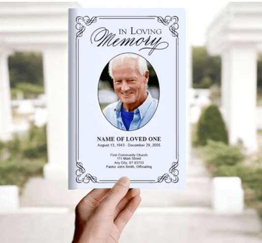 Funeral Program Template with Hymns: A Spiritual and Heartfelt Tribute - The Funeral Program Site