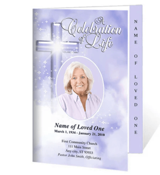 Funeral Program Templates for Large Services - The Funeral Program Site