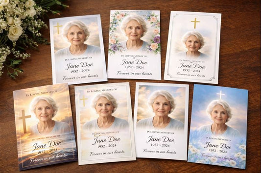Funeral Program Templates: How to Choose the Right Design, Format, and Printing Plan - The Funeral Program Site