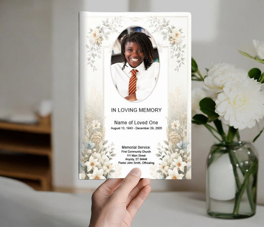 Funeral Program Templates: Simplifying the Process of Creating Meaningful Memorials - The Funeral Program Site