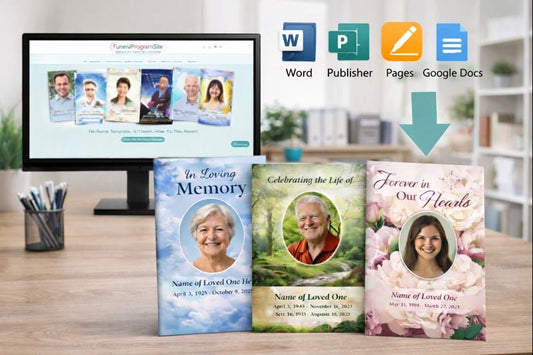 Funeral Program Templates: The Complete Guide to Creating Meaningful Memorials - The Funeral Program Site