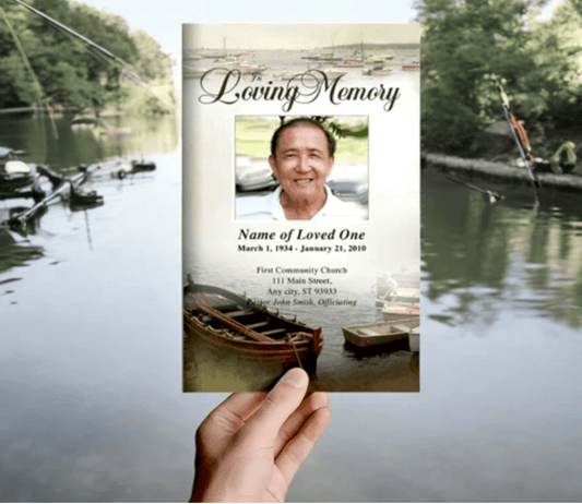 Funeral Program Templates with Religious Themes - The Funeral Program Site