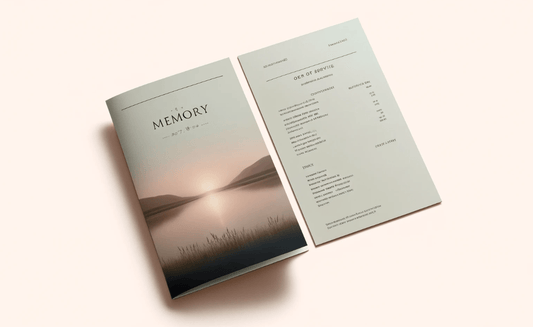Funeral Program vs Funeral Booklet: Understanding the Differences - The Funeral Program Site