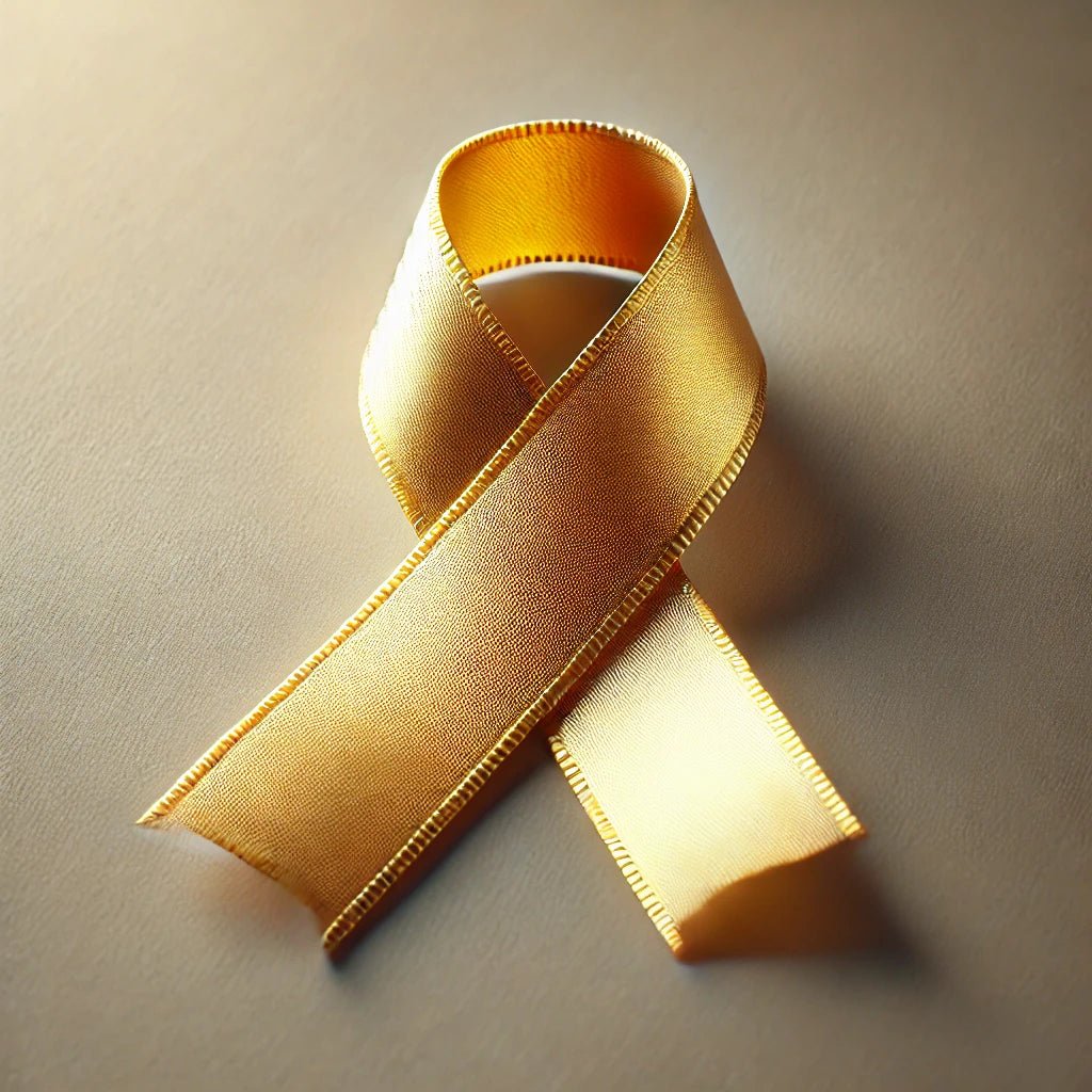 Gold Ribbon Meaning - Childhood Cancer Awareness – The Funeral Program Site