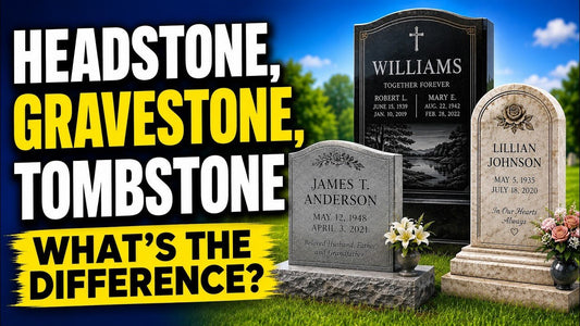 Headstone, Gravestone, Tombstone: Understanding the Differences - The Funeral Program Site