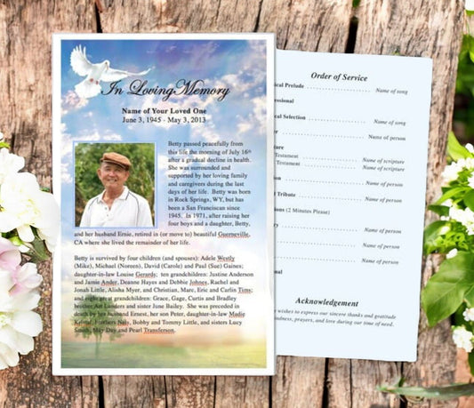 Honoring Lives with Dignity: How The Funeral Program Site Supports Families Through Personalized Funeral Programs - The Funeral Program Site