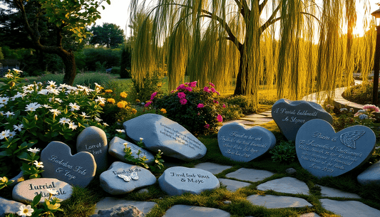 Honoring Loved Ones: The Beauty and Significance of Memorial Garden Stones - The Funeral Program Site