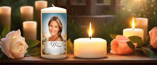 Honoring Loved Ones with Customized Memorial Candles - The Funeral Program Site