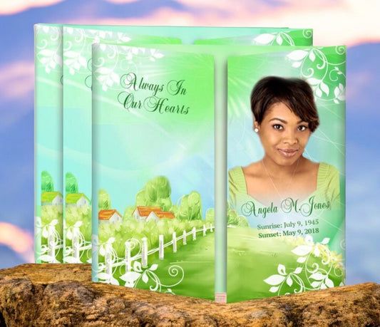 Honoring Loved Ones with Gatefold Funeral Programs - The Funeral Program Site