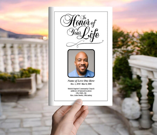 Honoring Traditions with Modern Touches: Funeral Program Templates That Inspire - The Funeral Program Site
